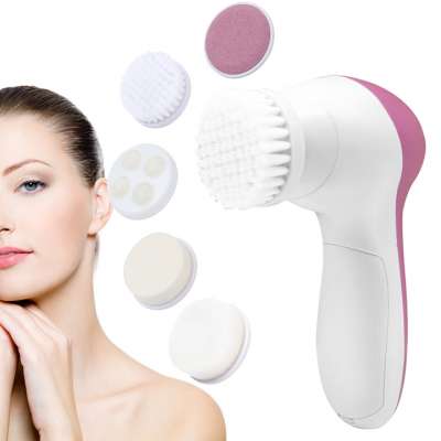 New 2020 trending product Face wash facial cleanser body cleansing brush 5 in 1 beauty care massager